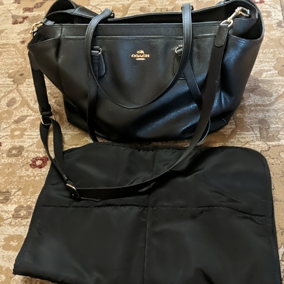Coach black All leather Baby bag - Picture 3 of 3